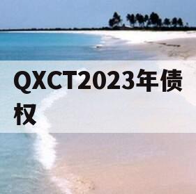 QXCT2023年债权