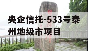 央企信托-533号泰州地级市项目