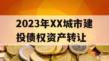 2023年XX城市建投债权资产转让