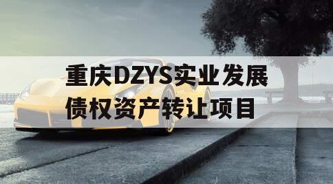 重庆DZYS实业发展债权资产转让项目