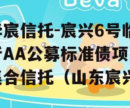 华宸信托-宸兴6号临沂AA公募标准债项目集合信托（山东宸兴）