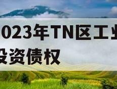 2023年TN区工业投资债权