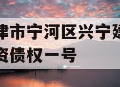 天津市宁河区兴宁建设投资债权一号