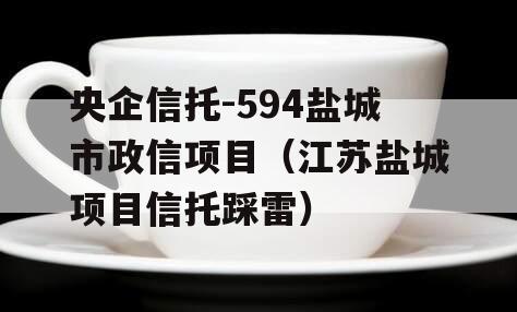 央企信托-594盐城市政信项目（江苏盐城项目信托踩雷）