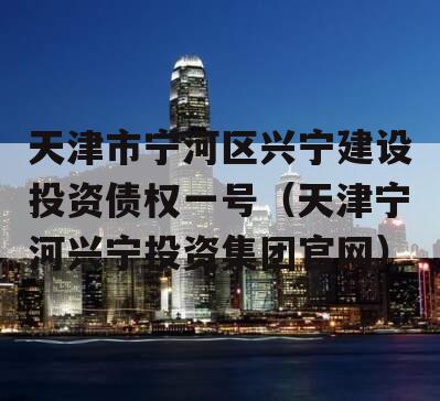 天津市宁河区兴宁建设投资债权一号（天津宁河兴宁投资集团官网）