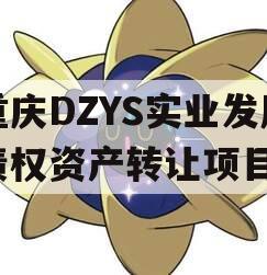 重庆DZYS实业发展债权资产转让项目