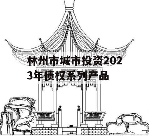 林州市城市投资2023年债权系列产品