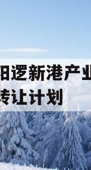 武汉阳逻新港产业投资债权转让计划