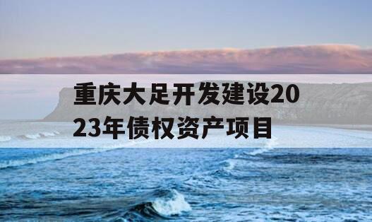 重庆大足开发建设2023年债权资产项目