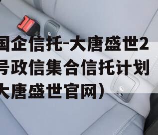 国企信托-大唐盛世2号政信集合信托计划（大唐盛世官网）