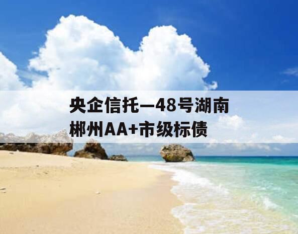 央企信托—48号湖南郴州AA+市级标债