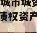 山东邹城市城资控股2023年债权资产政府债定融