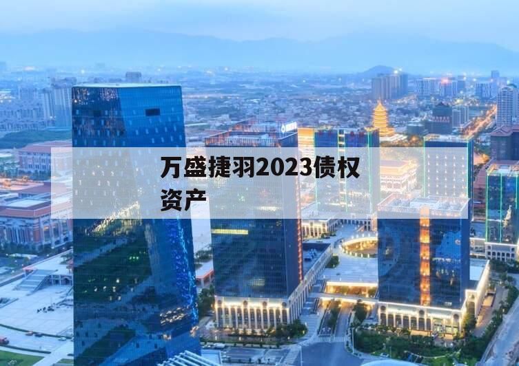 万盛捷羽2023债权资产