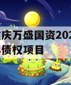 重庆万盛国资2023年债权项目