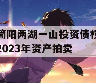 简阳两湖一山投资债权2023年资产拍卖