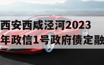 西安西咸泾河2023年政信1号政府债定融