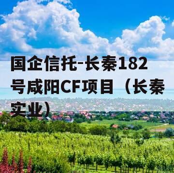 国企信托-长秦182号咸阳CF项目（长秦实业）