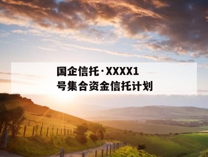 国企信托·XXXX1号集合资金信托计划