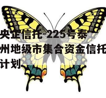 央企信托-225号泰州地级市集合资金信托计划