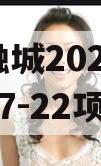 简阳融城2023债权拍卖17-22项目