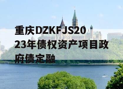 重庆DZKFJS2023年债权资产项目政府债定融