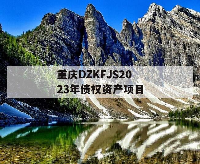 重庆DZKFJS2023年债权资产项目