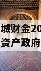 山东诸城财金2023年债权资产政府债定融