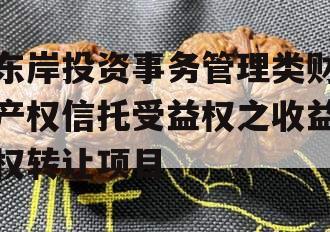 东岸投资事务管理类财产权信托受益权之收益权转让项目