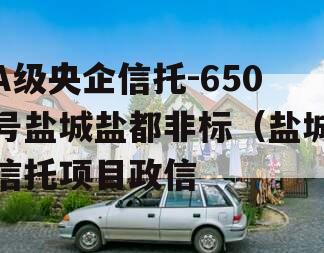 A级央企信托-650号盐城盐都非标（盐城信托项目政信
）