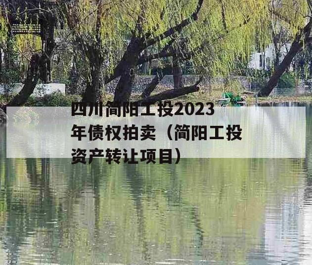 四川简阳工投2023年债权拍卖（简阳工投资产转让项目）