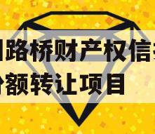 郑州路桥财产权信托信托份额转让项目