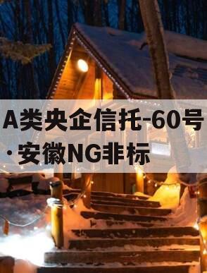 A类央企信托-60号·安徽NG非标