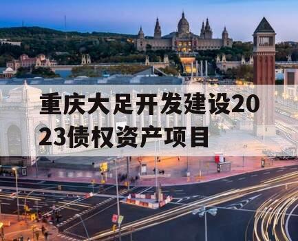 重庆大足开发建设2023债权资产项目