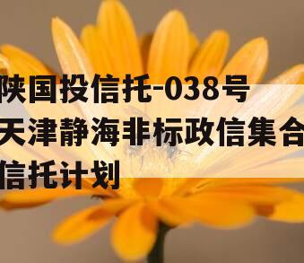 陕国投信托-038号天津静海非标政信集合信托计划