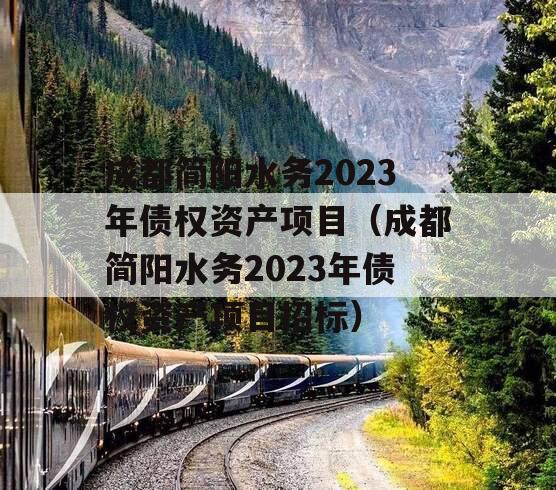 成都简阳水务2023年债权资产项目（成都简阳水务2023年债权资产项目招标）