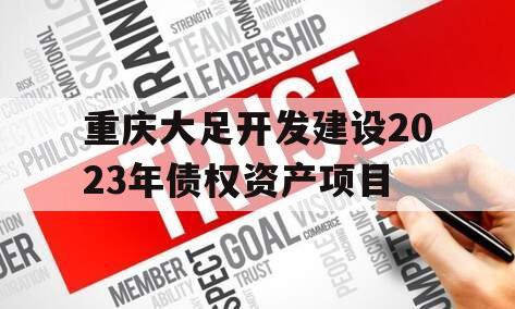 重庆大足开发建设2023年债权资产项目