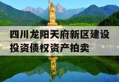 四川龙阳天府新区建设投资债权资产拍卖