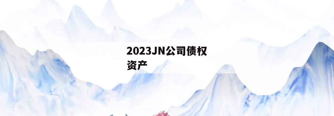 2023JN公司债权资产