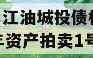 四川江油城投债权2023年资产拍卖1号