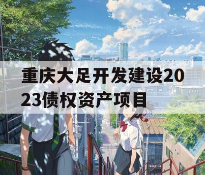 重庆大足开发建设2023债权资产项目