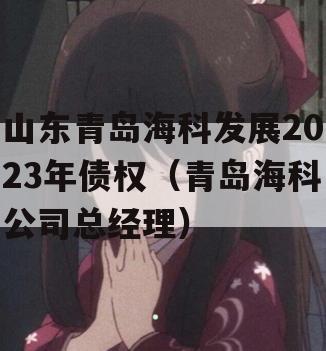 山东青岛海科发展2023年债权（青岛海科公司总经理）