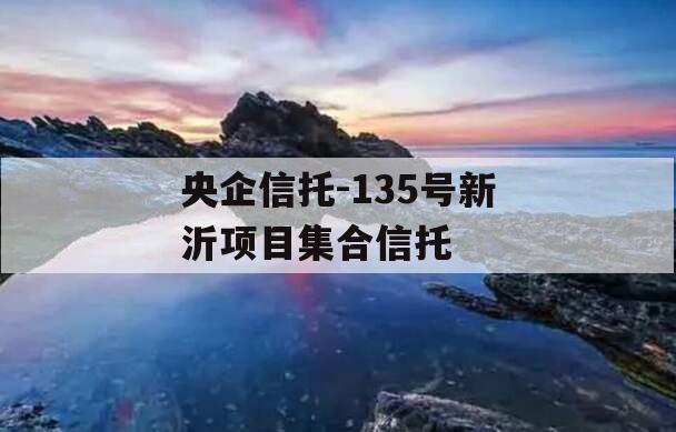 央企信托-135号新沂项目集合信托