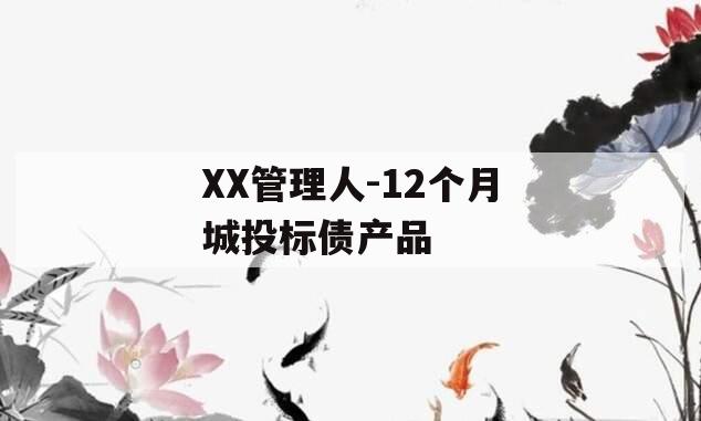 XX管理人-12个月城投标债产品