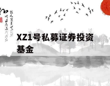 XZ1号私募证券投资基金