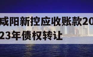 咸阳新控应收账款2023年债权转让