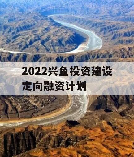 2022兴鱼投资建设定向融资计划