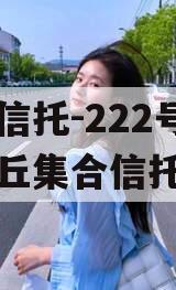 央企信托-222号济南章丘集合信托计划