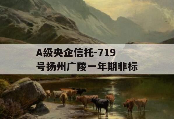 A级央企信托-719号扬州广陵一年期非标