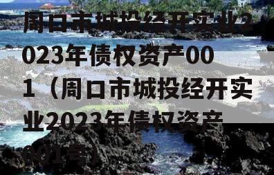 周口市城投经开实业2023年债权资产001（周口市城投经开实业2023年债权资产001号）