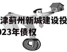 天津蓟州新城建设投资2023年债权